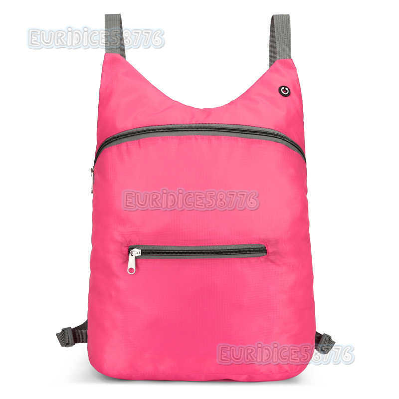 Skin Bag Large Capacity Ultralight Portable Folding Bag Mens Sports Backpack with Earphone Outdoor Travel Backpack H250906