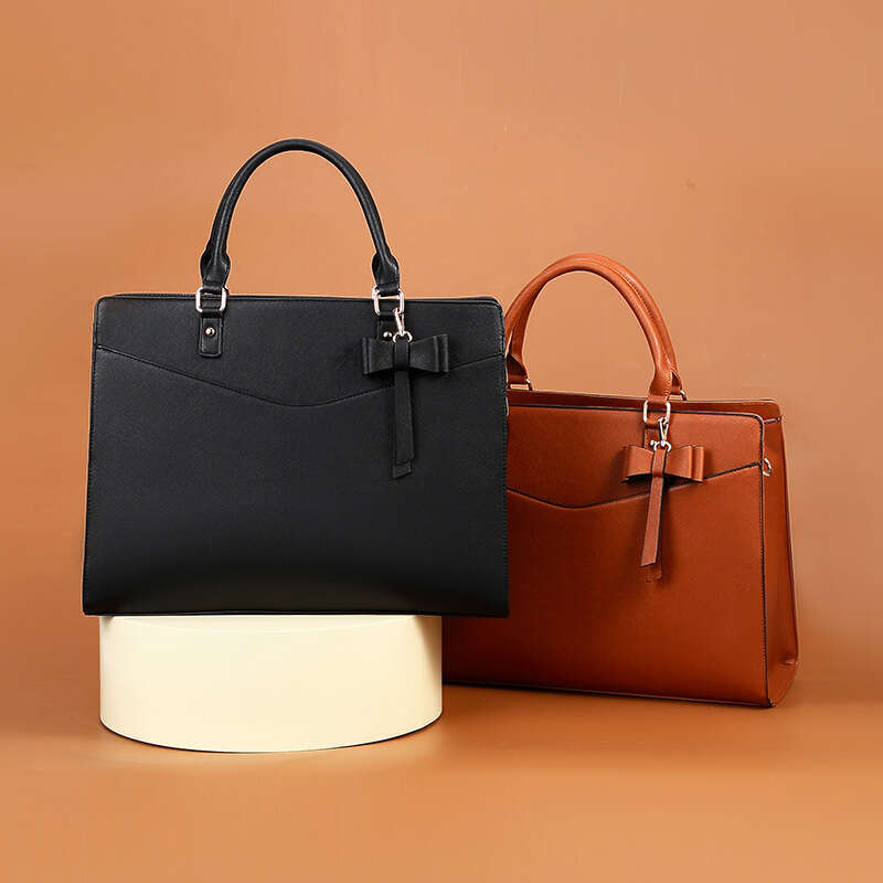 Fashion Cross Pattern Large Capacity Shoulder Handbag for Women, Laptop Office Business Commuter Tote Bag