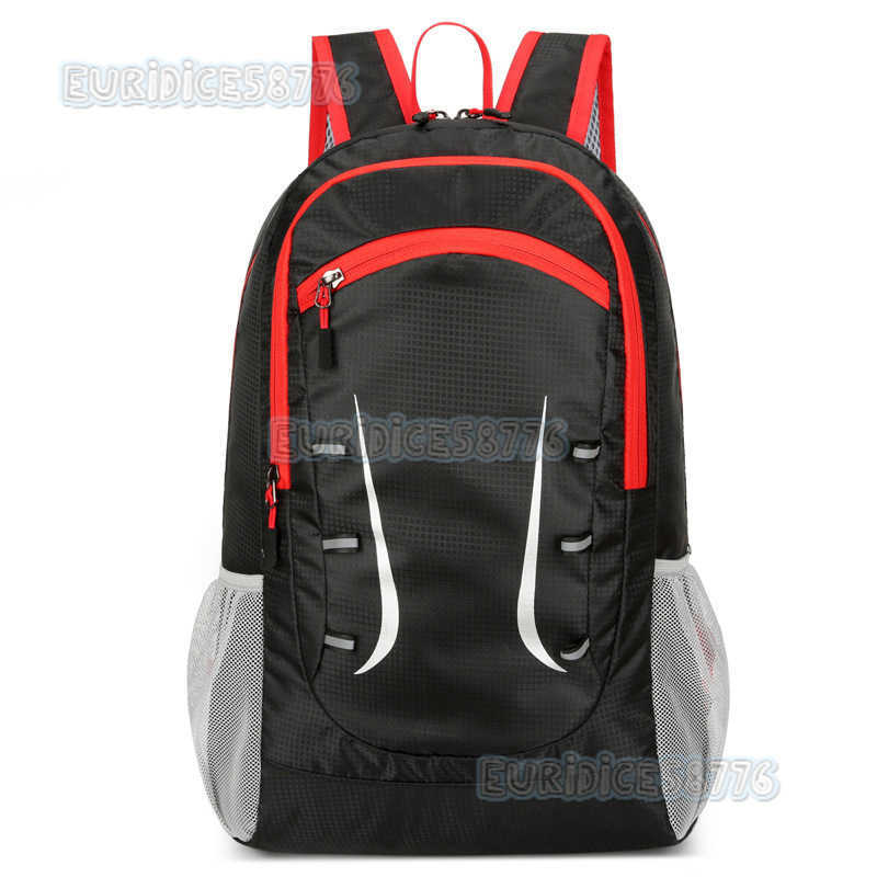 New Outdoor Sports Folding Backpack Skin Bag Light and Easy to Carry Large Capacity Backpack H250906