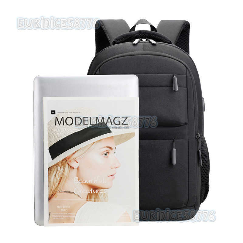 New Fashion Simple Casual Bag Large Capacity Student Bag Business Commuting Travel Multipurpose Backpack H250906