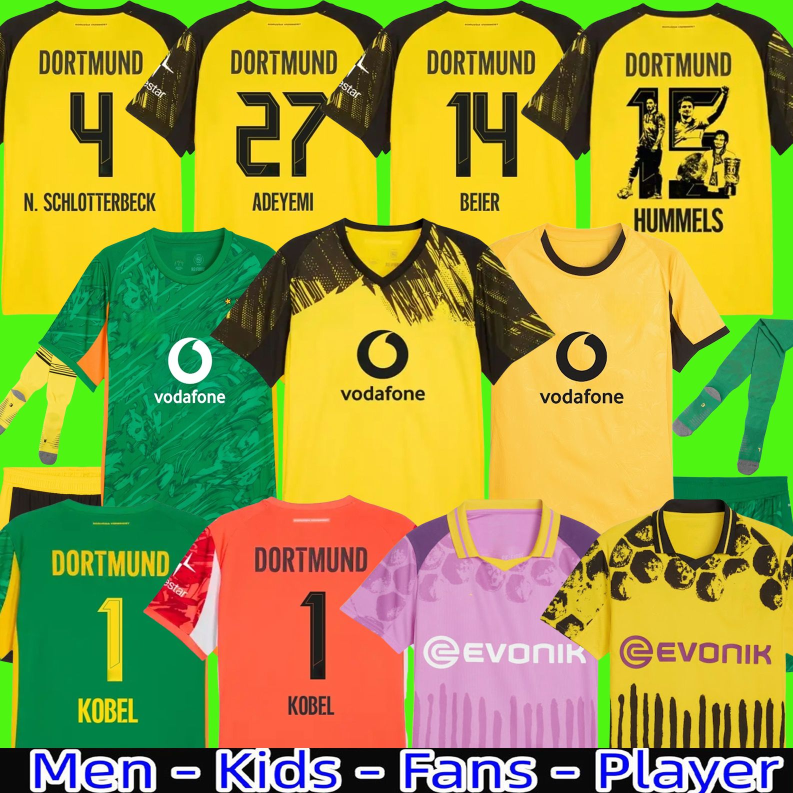 HALLER Soccer Jerseys 25 26 REUS 2025 2026 soccer football top shirt NEONGELB HUMMELS BRANDT DORTMUND Men Kids Special Kit maillot de foot Fullkrug Sabitzer