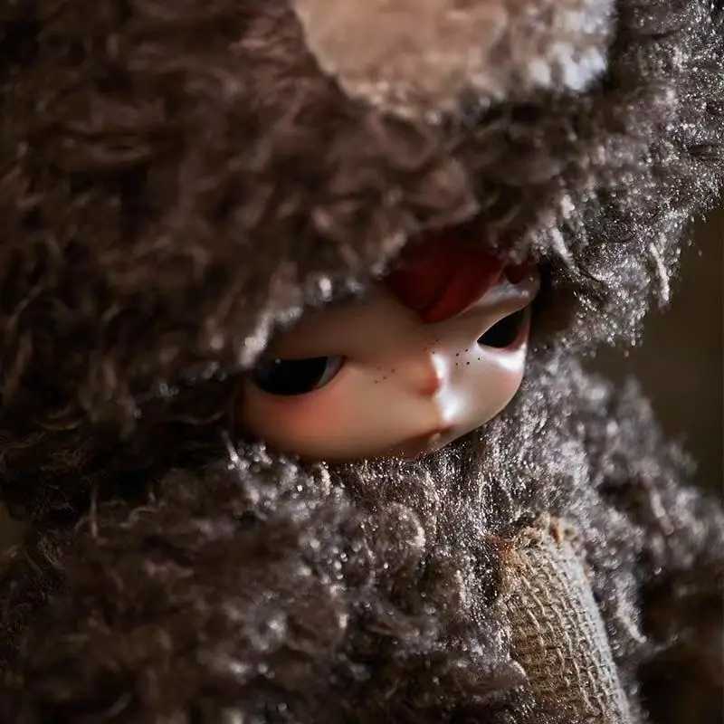 Hirono Little Bear Glue Plush Doll Trendy Dolls ornaments Doll Gift L250906
