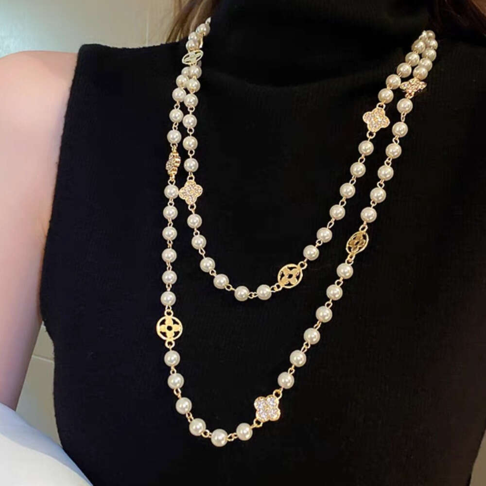 DHcollections Women's Fashion OL Style Beaded Necklaces for 2025 Spring