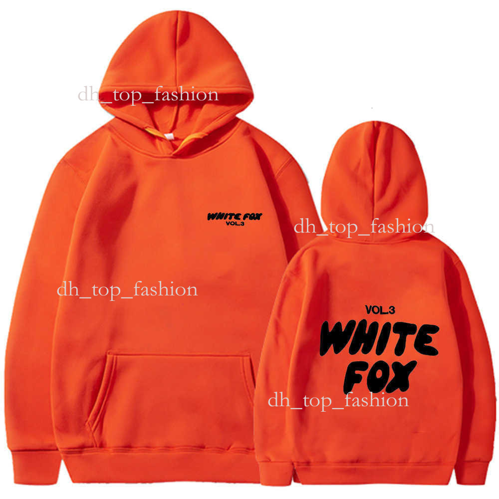 Hoodie Designer Womens Fox Hoodies Sweatshirts Whitefoxset Mens And Womens Loose Hoodies Wool Thick Letter Printed Sweatshirts Hoody 743