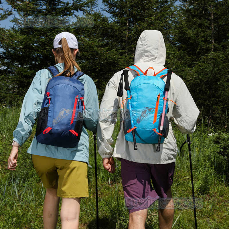 New Large Capacity Backpack Portable Sports Outdoor Mountaineering Running Foldable Bag Unisex Travel Backpack H250906