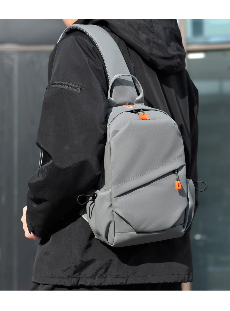 Designer Bag Men's Crossbody Luxury Bag Bag High-end Large Capacity Chest Bag Water-resistant Outdoor Sports Sling Bag Trendy Oxford Cloth Should