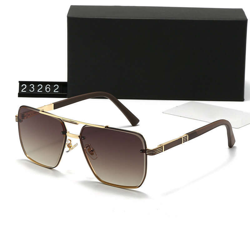 New Unisex Frameless Fashion Casual Trendy Sunglasses for Driving Traveling 23262 84c