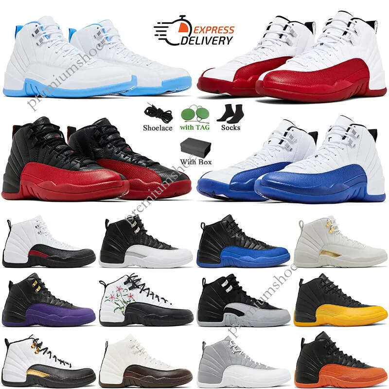 Designer 12s Sports Sneakers 12 For Basketball Black White Smoke Grey Outdoor Sports Training Shoes Casual Shoes Training Shoes Casual Running Shoes