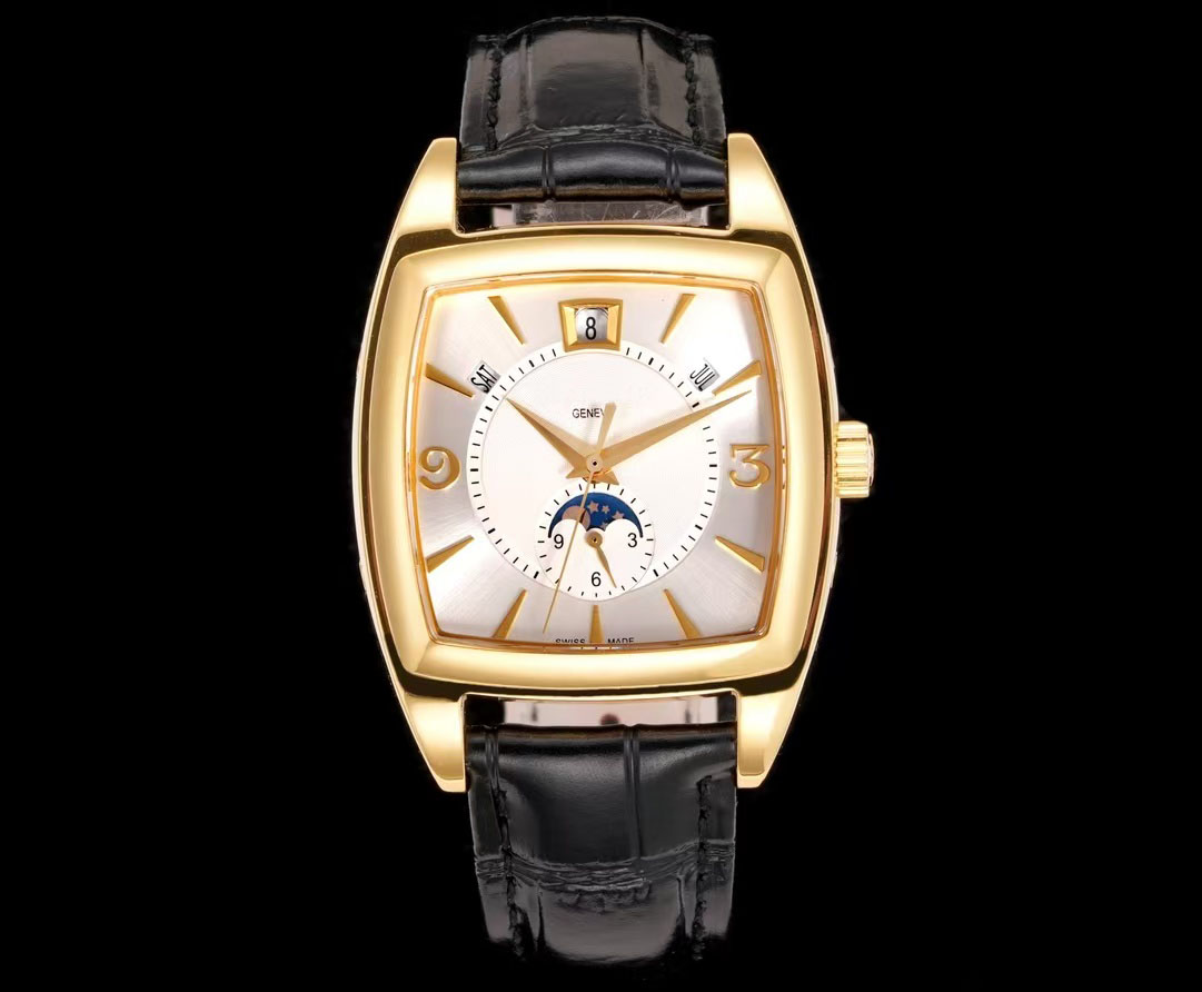 5135G Yellow Gold Mens Watch Cal.240 Automatic Sapphire Crystal Water Resistant Casual Sports Luxury Mens Wristwatch