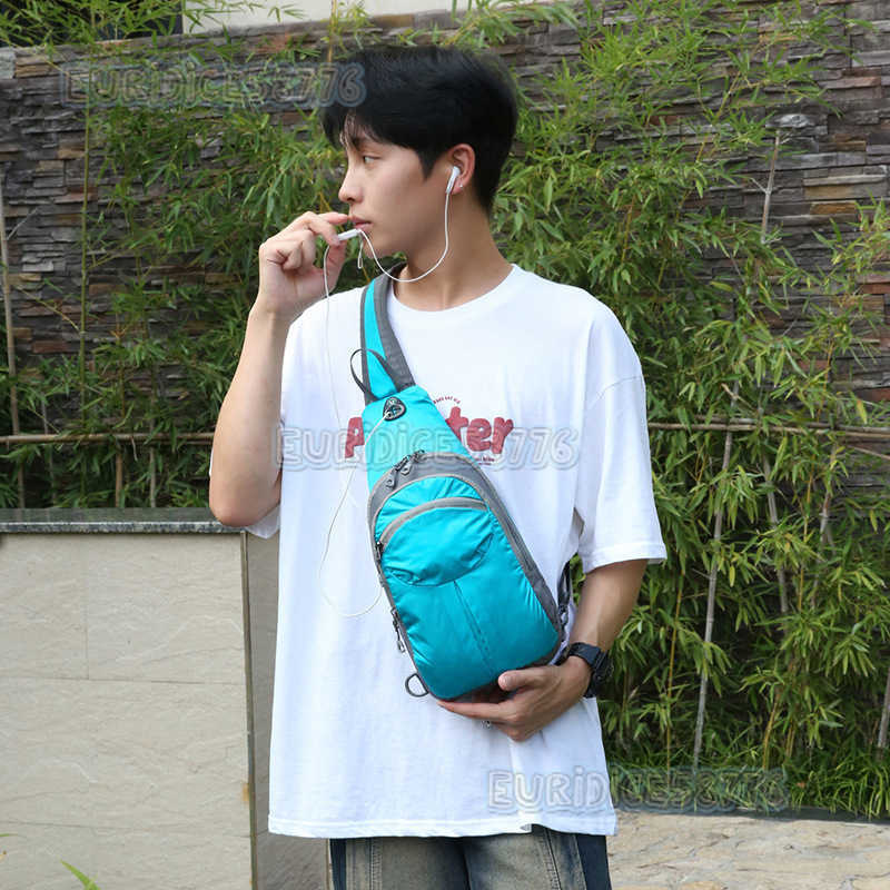 New Hikingdaypack Hiking Bag Outdoor Single Shoulder Chest Bag Crossbody Bag Sports Waist Bag H250906