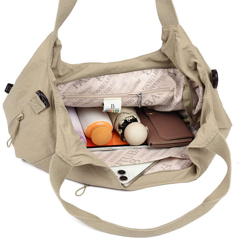 Tote Parachute Ultra-Light Puff Casual Versatile Women's Crossbody Bag Trendy Water-Resistant Baistu