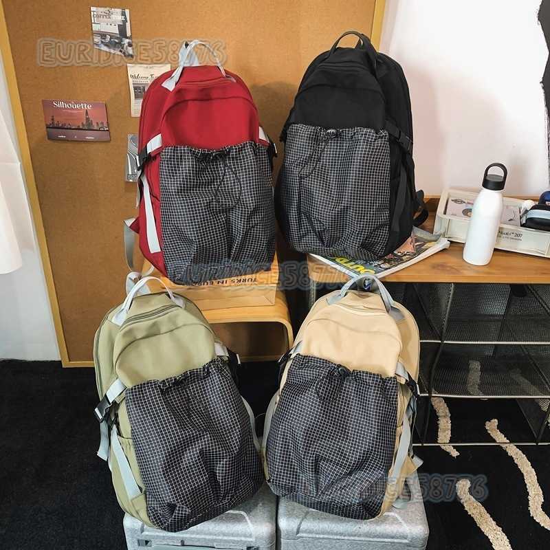 Casual Backpack Highvalue Travel Bag 2025 New Sports Outdoor Nylon Backpack School Bag H250906