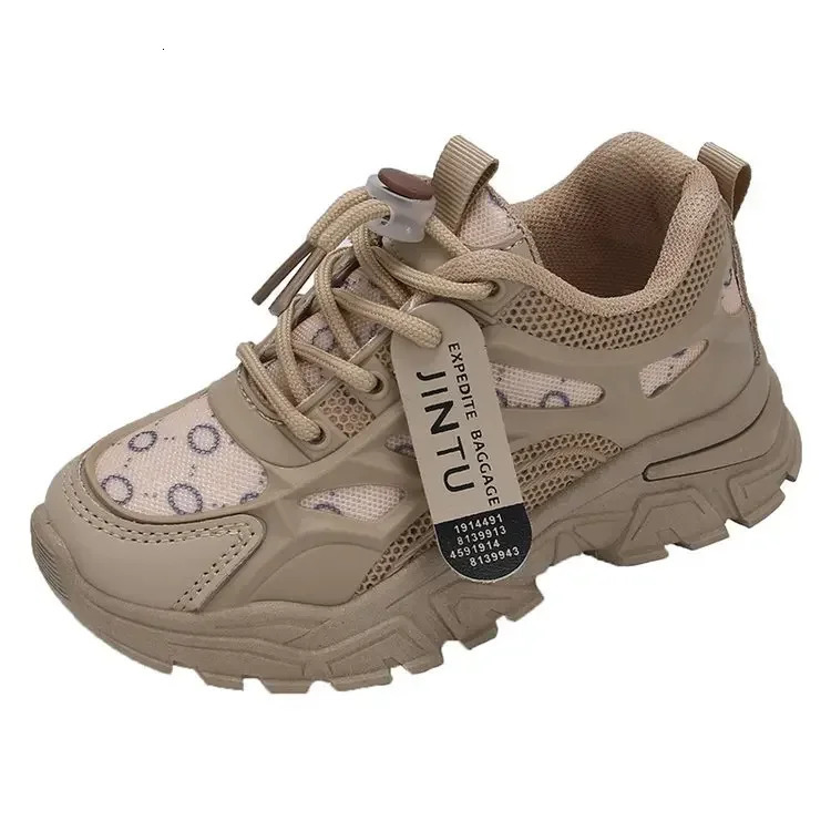 Childrens Casual Shoes 2023 Spring Style Net Breathable Nonslip Running For Boys And Girls Comfortable Outdoor Footwear y250922 XJ260303