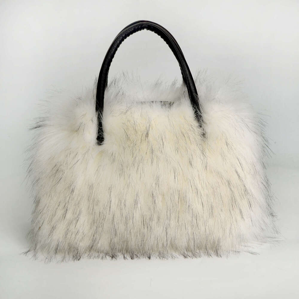 Imitation Raccoon Women's Shoulder Trendy Fashion Versatile Fur Bag