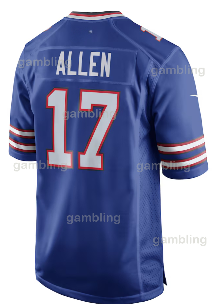 Custom Football Jersey Allen17 Milano Diggs Miller Coleman Bosa97 Shakir Hamlin3 Kincaid Dawkins Cook Johnson Any Name any Number Mens Womens Youth123