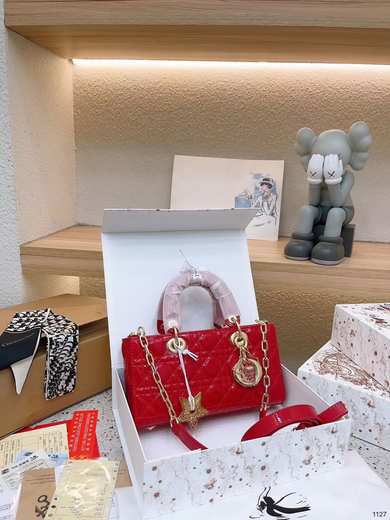 10AA Luxury bag Designer Bag Women Shoulder Chain Bag Clutch Flap Tote Bag Wallet Check Purse Double Letter Solid Hasp Waist Square Stripes Woman Handbag