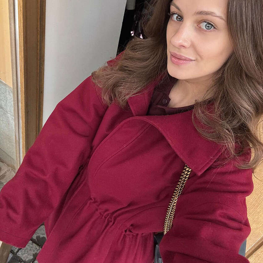 Autumn Winter New High Collar Waist Drawstring Woolen Long Sleeve Coat For Women With Design Sense, Elegant And Fashionable Commuting B3