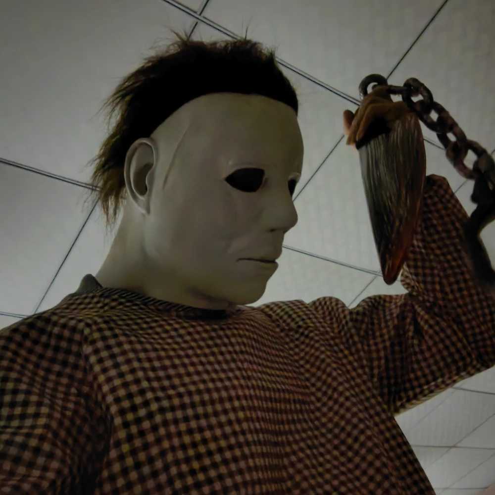 Halloween 1978 Michael Myers Mask White Scary Latex Full Head Masks Costume Horror Movie Face halloween Costume for Men W250906