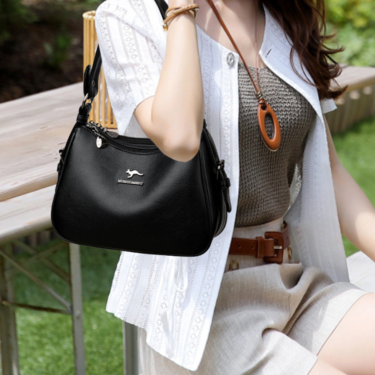 2025 new collection Elegant And Minimalist Women's Crossbody Bag Soft And Large Capacity Commuting Casual Women's Shoulder Bag Autumn New De