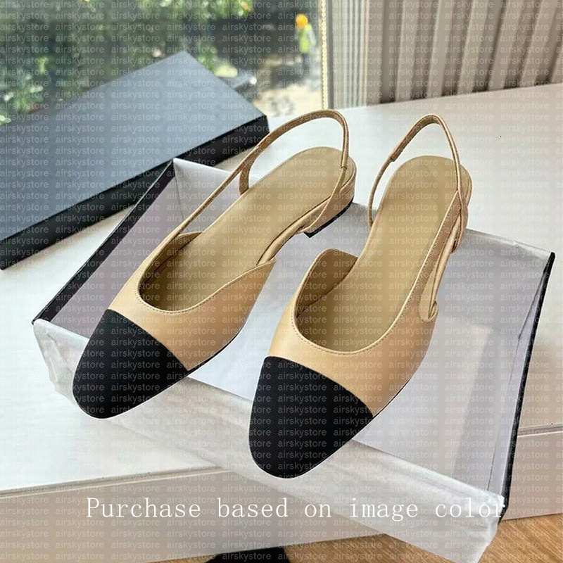 Chaussures de créateurs Brand Paris Designer Ballet Flats chaussures Femmes Quilted Great Le cuir Slip on Ballerina Luxury Round Toe Dames Dames