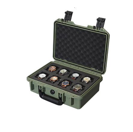 3468152432 Slot Abs Plastic Watch Case Portable Waterproof Watch Case Is Used To Store Watches Tool Box 240127
