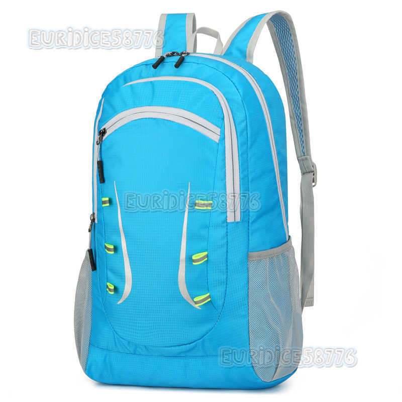 New Outdoor Sports Folding Backpack Skin Bag Light and Easy to Carry Large Capacity Backpack H250906