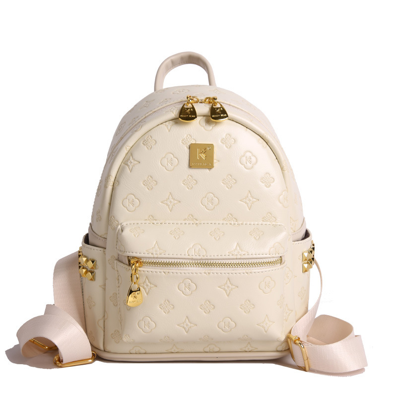 Bags designer women printed backpack tote bag Rivet classic new Luxury Bag polyester large capacity leather