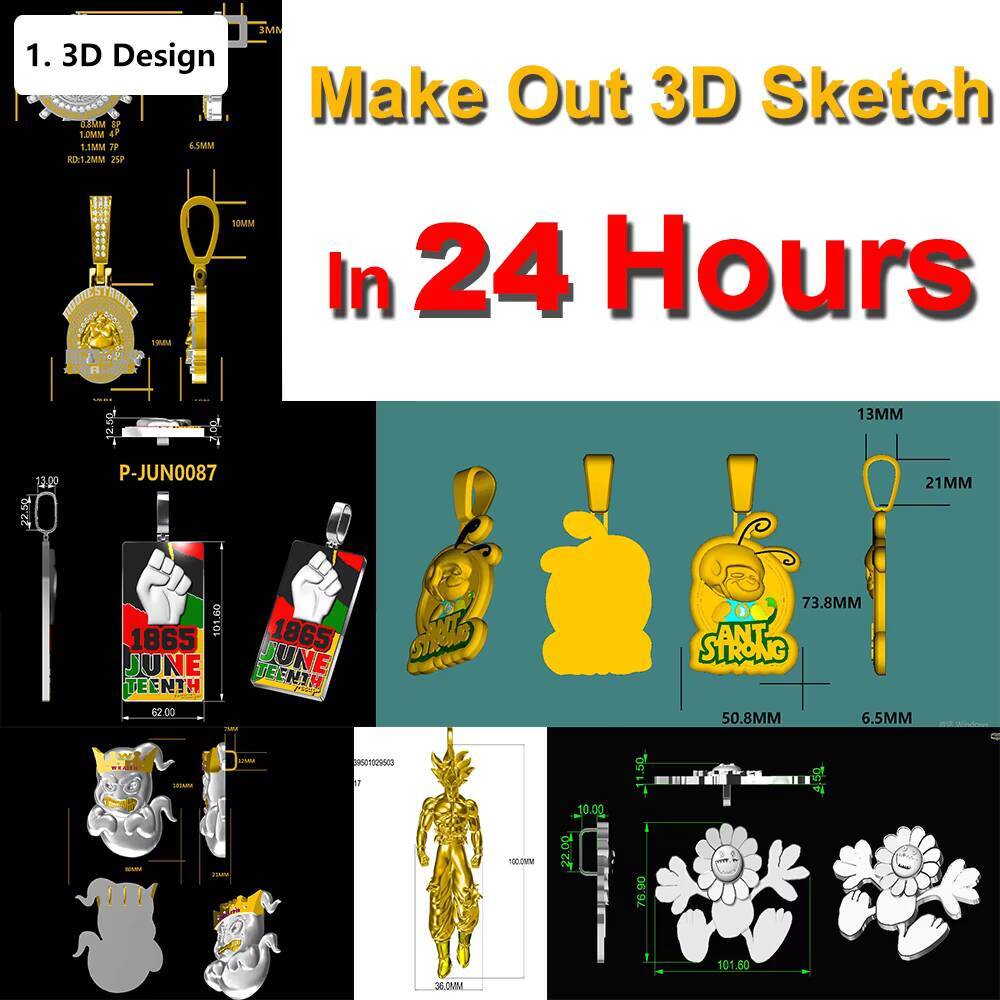 Fine Jewelry Custom Big Guy 28mm 925 Sterling Silver Bagutte VVS Moissanite Diamond Cuban Link Chain Necklace With Letter