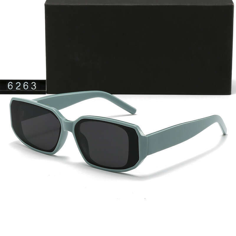 New Unisex Fashion Trendy Casual Square Frame Sunglasses for Shopping and Driving 6263 af2