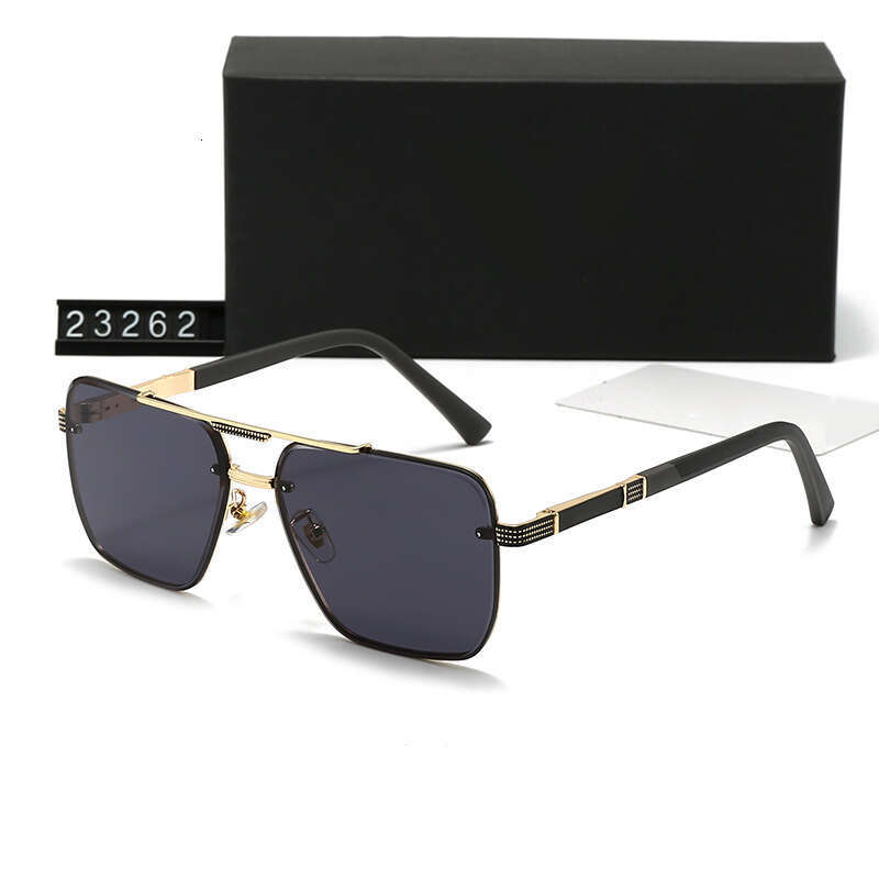 New Unisex Frameless Fashion Casual Trendy Sunglasses for Driving Traveling 23262 84c