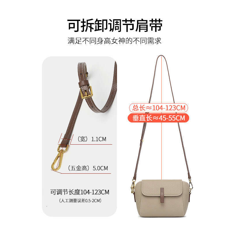 Cowhide Single Shoulder Small Square Genuine Leather for Women Summer 2025 New Trend High-end Sense Ladies Large Capacity Crossbody Bag