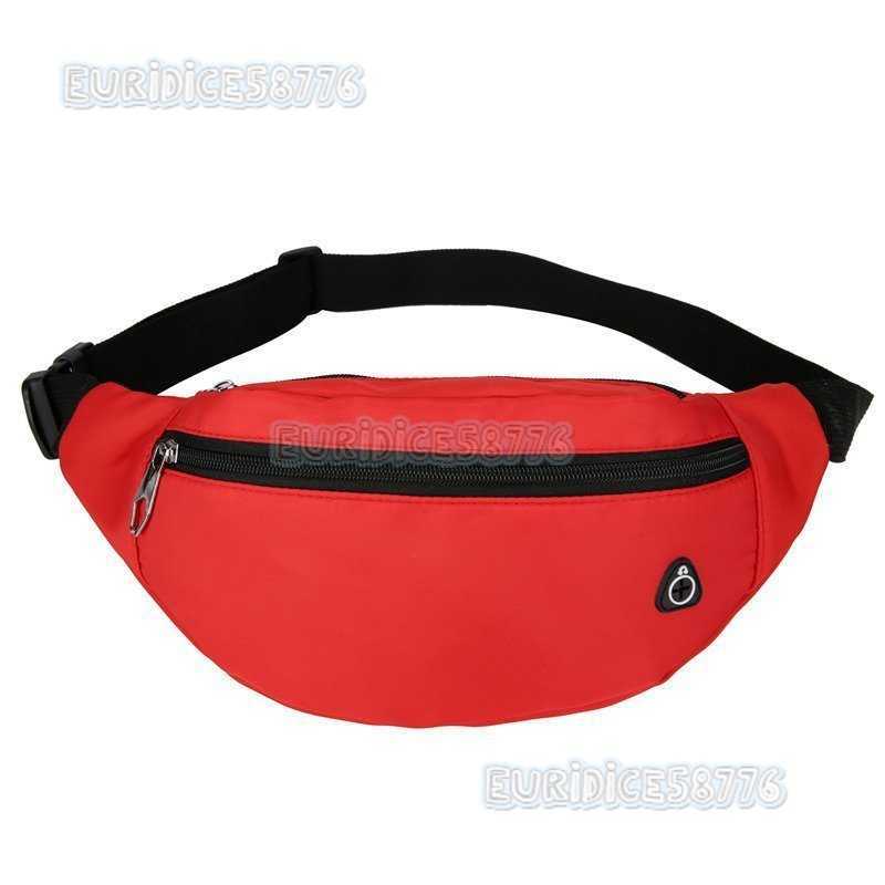 Fashion Sports Outdoor Waist Bag Unisex Solid Color Multifunctional Large Capacity Chest Bag Multifunctional Phone Coin Purse H250906