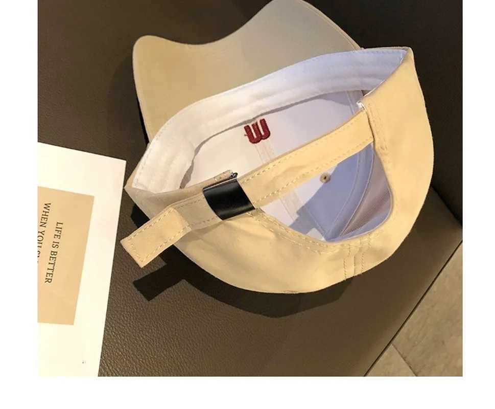 Designer Wen Summer M tter Baseball Fashion Korean Breathab Cotton Adjustab Sun Hat Men Wen Snap Outdoor ed G250906