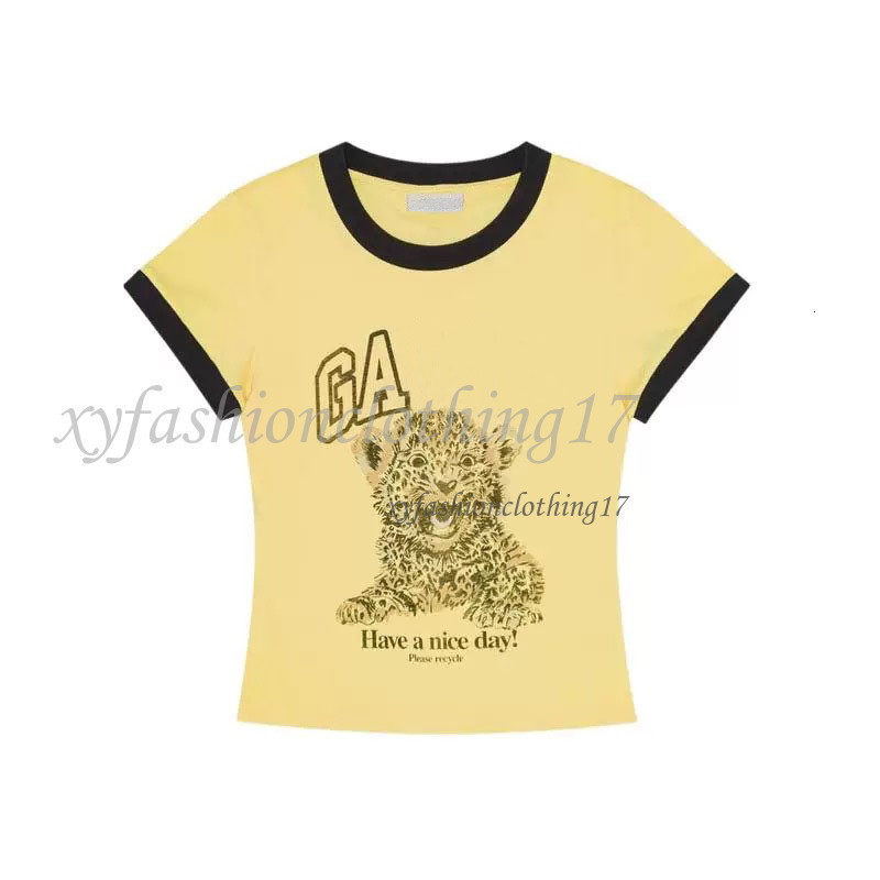 2025ss Women New Designer Cotton Tees Fashion Pullover tshirt T Shirts Short Sleeved Summer T-shirts Printed Tops a4 cc