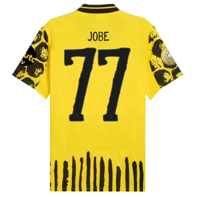 Dortmunds Trikot Soccer Jerseys 2025 BVBs Special HALLER 25 26 SABITZER Football Shirt ADEYEMI BRANDT All Black MOUKOKO MALEN JOBE Men Kids Kits Borus