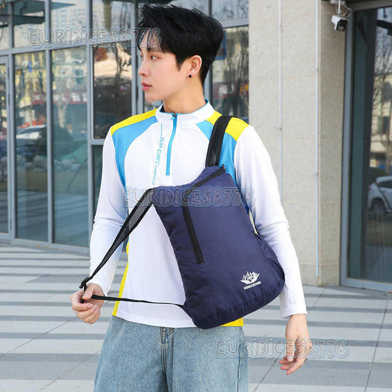 Selected New Folding Bags Cycling Sports Backpacks Lightweight Skin Bags Portable Outdoor Hiking Bags H250906