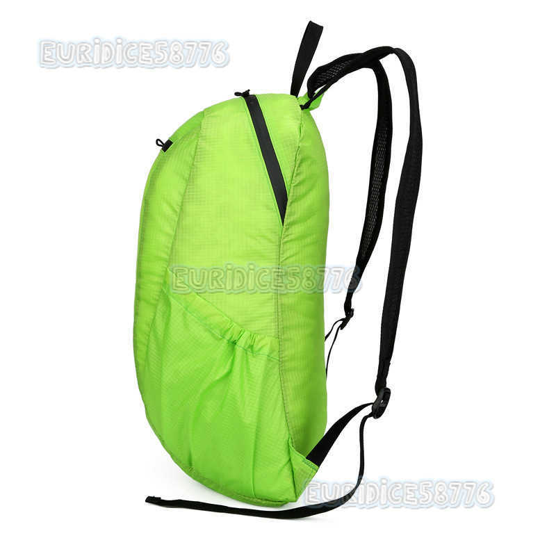 Foldable Sports Outdoor Backpack Daily Casual Ultralight Skin Bag Travel Mountaineering Stowable Hiking Small Backpack H250906