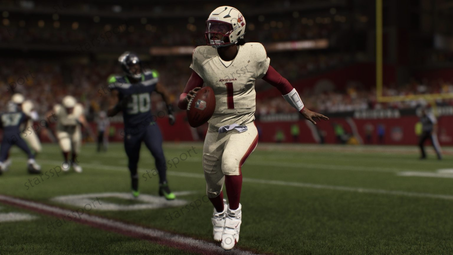 18 Marvin Harrison Jr 2025 Rivalries Beige Football Jersey 1 Kyler Murray Trey McBride Budda Baker Conner Benson Hopkins Hernandez Wilosn Tune Sweat C