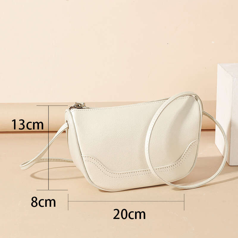 Genuine Leather Phone 2025 New Simple Versatile Crossbody Women's Niche Fashion Shoulder Shell Bag Women