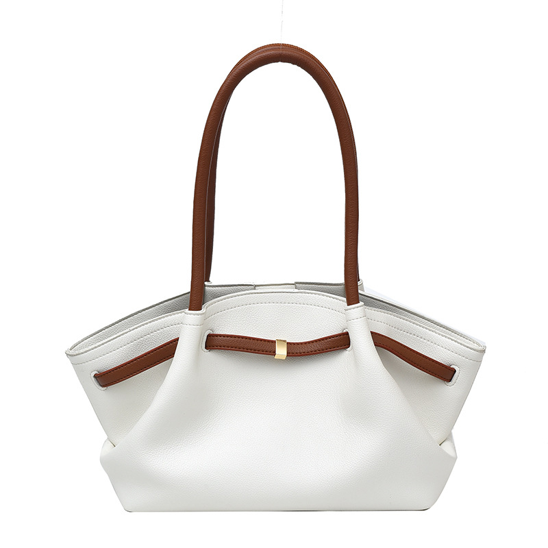 2025 New Fashion Tote Bag for Women Large Capacity Canvas Shoulder Bag Elegant Underarm Commuter Work Bag