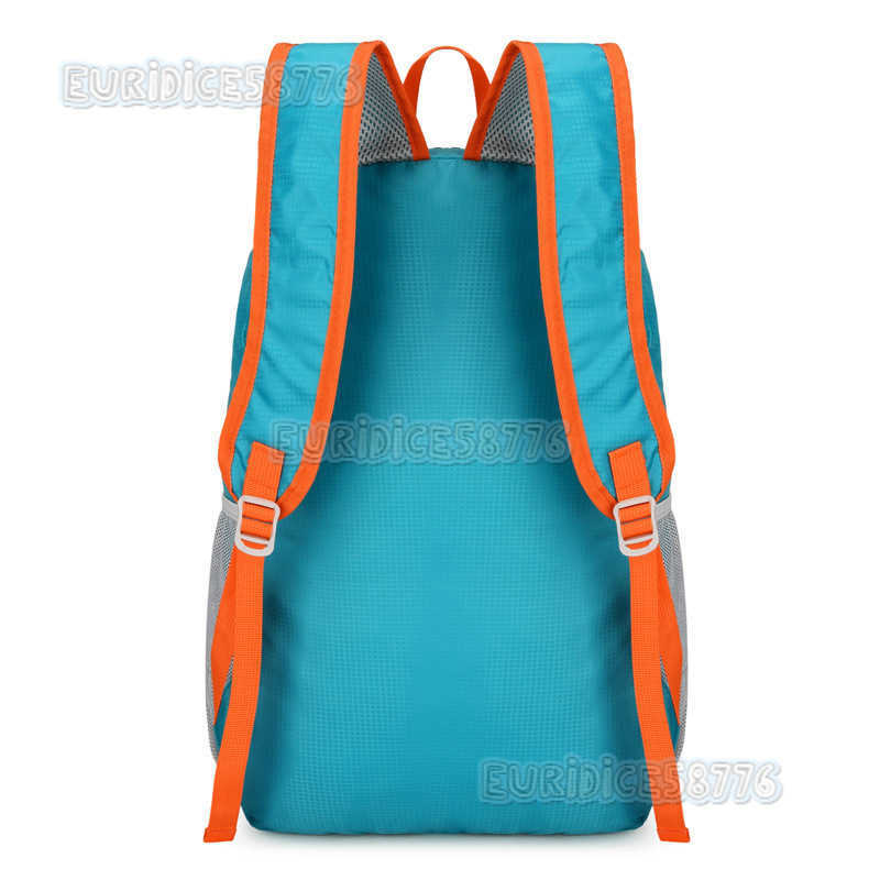 2024 Outdoor Bag Casual Folding Bag Travel Backpack Large Capacity Handbag Lightweight Double Shoulder Unisex Bag H250906