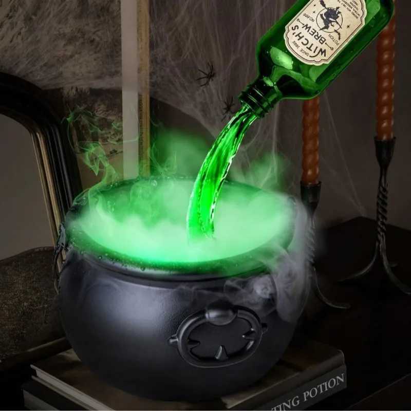 Halloween Black Witch Bowl Magic Float Bottle and Diffuser Horror House Decoration Hocus Pocus Party Scary Props Halloween DecorXJ250906