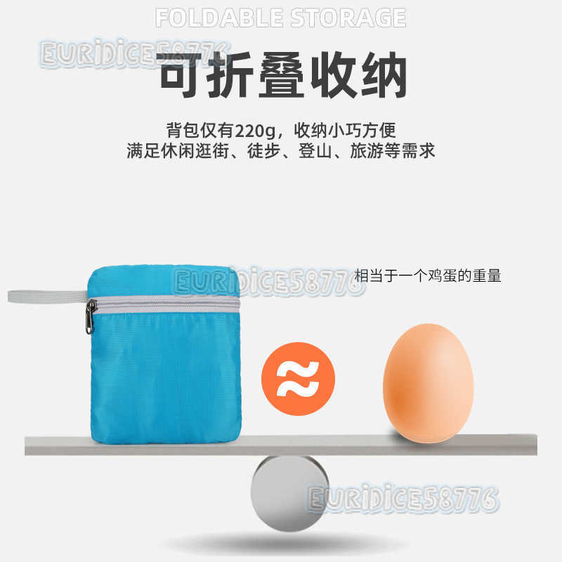 Outdoor Folding Bag Printable Hiking Bag Waterresistant Backpack New Backpack H250906