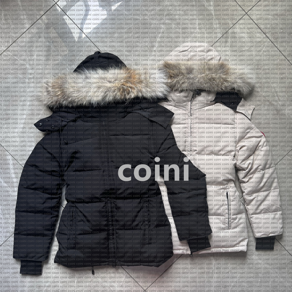Winter Womens Down Jackets canadian Designer Puffer Jackets Parka Real Wolf Fur Outdoor Wyndham Windbreaker Outerwear Luxury Removable Hooded Coat