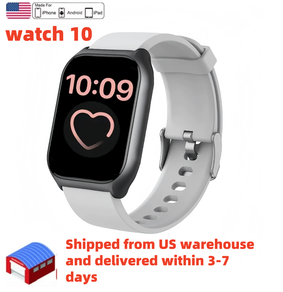 US Warehouse Smartwatch Series 10.46mm 2.1-inch Men's and Women's Watch Bluetooth Call Bracelet Case Wireless Fitness Tracker Sports Smart Watch Case