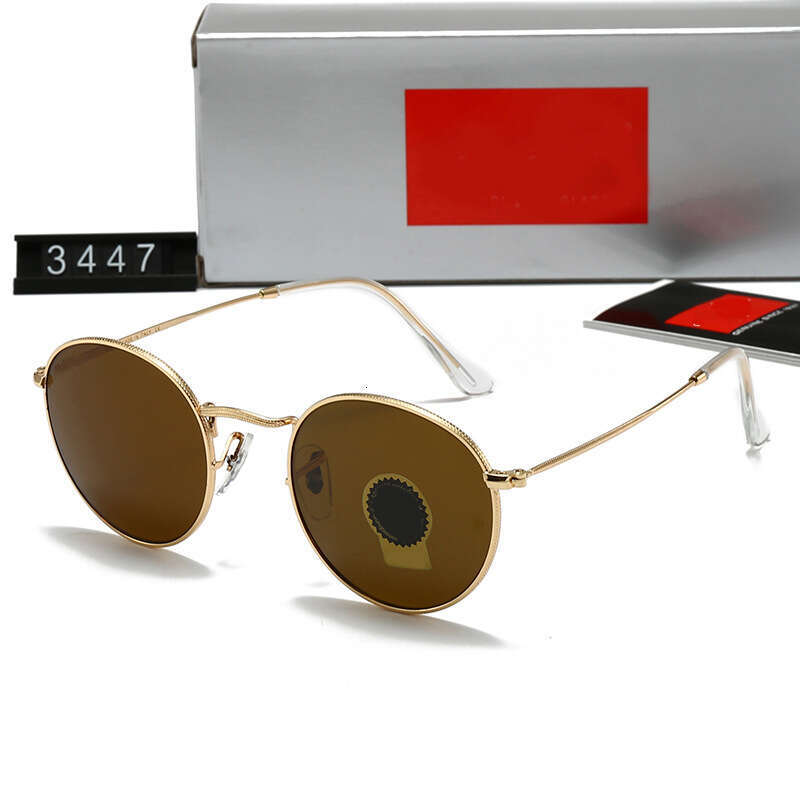 Full Set Packaging New Style Glass Sunglasses Unisex Fashion Trendy Driving Travel Glasses 93447 e22