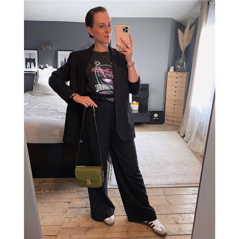 SOEUR French Niche Design Women's Top Layer Cowhide Small Square High-Quality Texture Tofu Single Shoulder Crossbody Bag