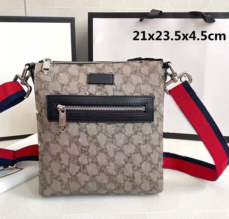 New Crossbody Bag for Men Bags Casual Man Messenger Bag Fashion Male Bag Leather Designer Sling Pack Shoulder Bag