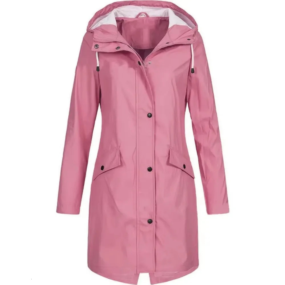 Waterproof Rain Coat Long Raincoats Jacket Waterproof Raincoats Feminina Gifts Outdoor Ride A Bike Mountaineering Jackets Women 250905