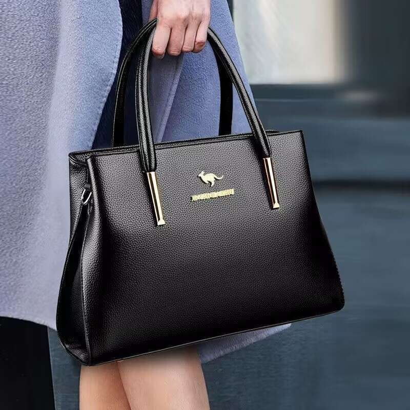 Soft Leather Handbag Women, New High-end Stylish Casual Bag, Large Capacity Shoulder and Crossbody Bag for Women